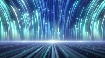 大气光线舞台开场背景循环