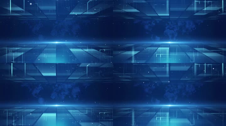 空间科技线条背景循环