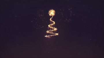 唯美粒子圣诞节