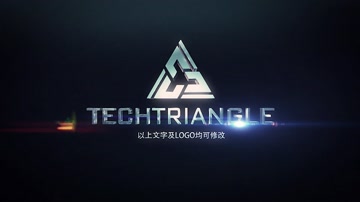 震撼大气E3D企业logo 