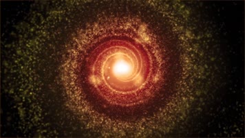 金色粒子旋涡