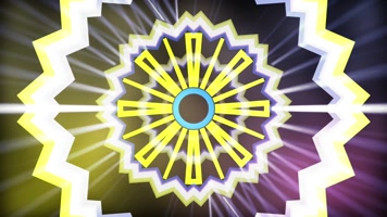 动感图形闪烁舞台背景循环