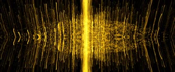 条形金色粒子飘浮LED背景