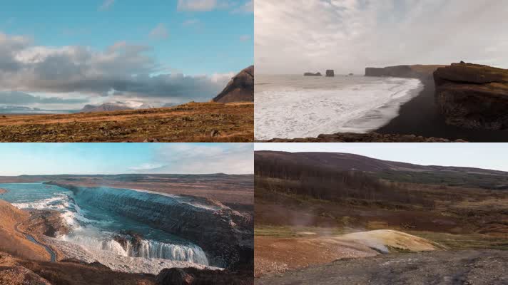 4K冰岛之旅延时风景