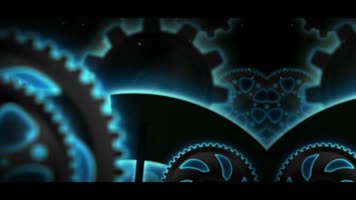 齿轮摆钟演唱会背景(有音乐) 齿轮摆钟演唱会背景(有音乐)