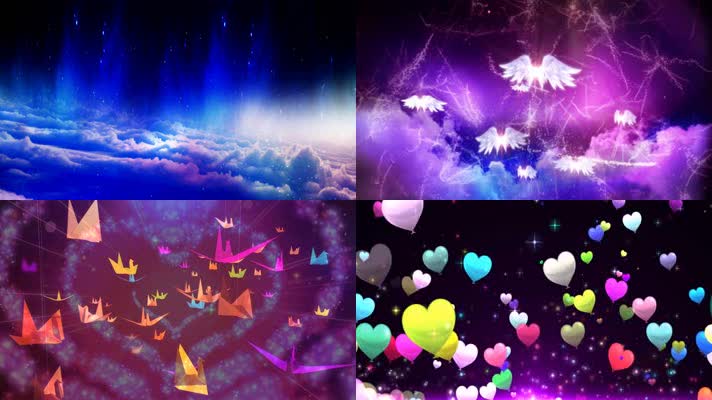 唱得响亮舞台背景视频