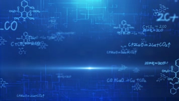 科技分子化学式背景循环