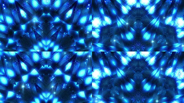 蓝色大气晚会背景