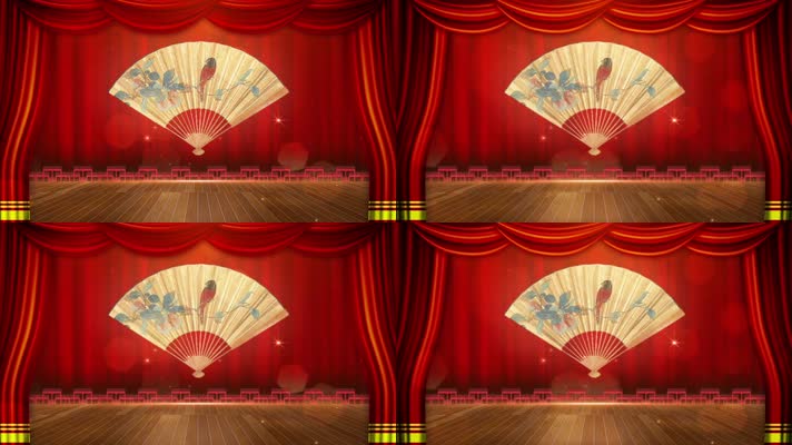 红色 幕布 灯笼 喜庆 元旦 新年 新春