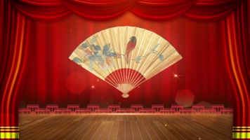 红色 幕布 灯笼 喜庆 元旦 新年 新春