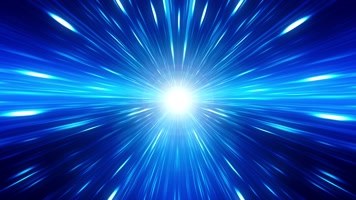 蓝色科技穿越新闻背景