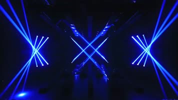 动感炫酷3d舞台灯光秀