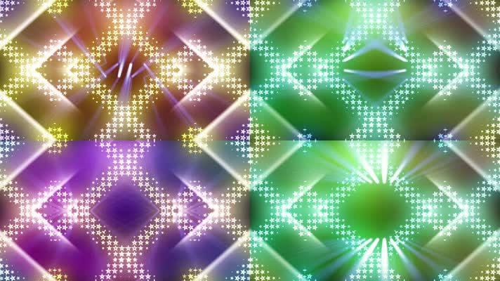 绚丽灯光舞台背景循环