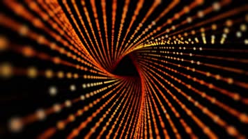 时尚旋转粒子隧道闪烁音乐节酒吧vj