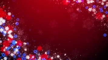 4K唯美圣诞雪花背景里2款