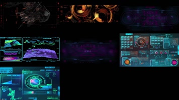 12组超震撼科技智能未来神秘背景