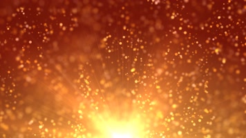 大气金色粒子线条展示背景