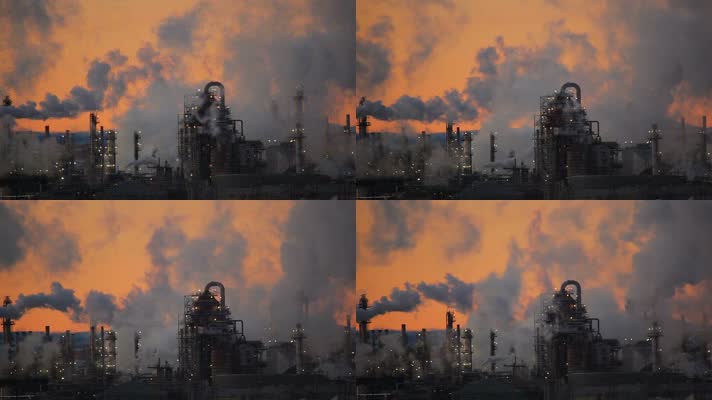大气污染排放空镜头
