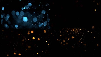 4K唯美粒子沙粒飘落素材包5款