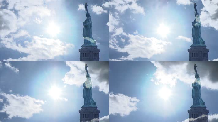大气纽约自由女神像