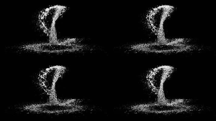 极品全息三维流体音乐喷泉（循环带通道）