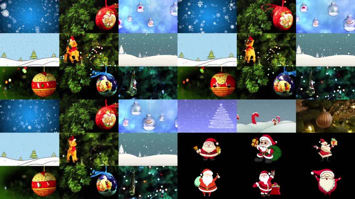 圣诞节氛围素材18款
