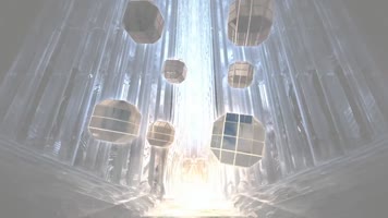 动感酷炫水晶殿堂VJ视频