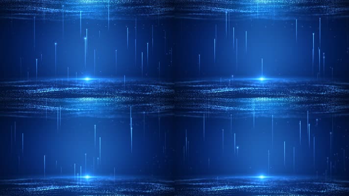 唯美蓝色光线背景循环