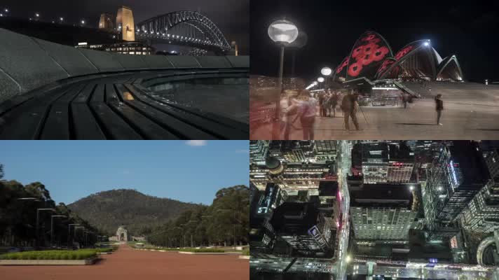 4K澳大利亚城市旅游风光宣传片