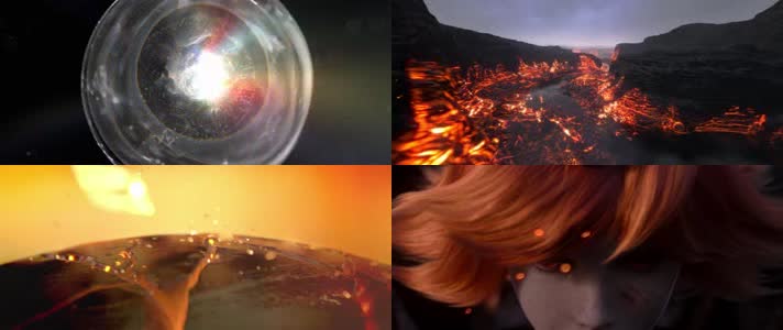 传奇联盟战斗火焰特效视频