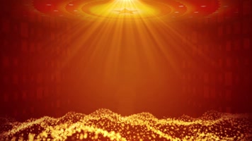 大气金色党政背景循环