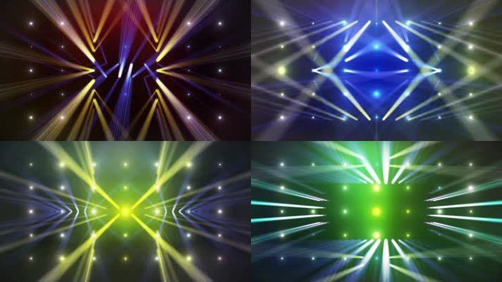 动感激光射光背景循环