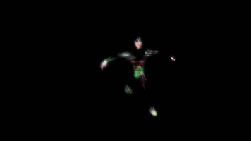 3款电光人跳舞合成叠加