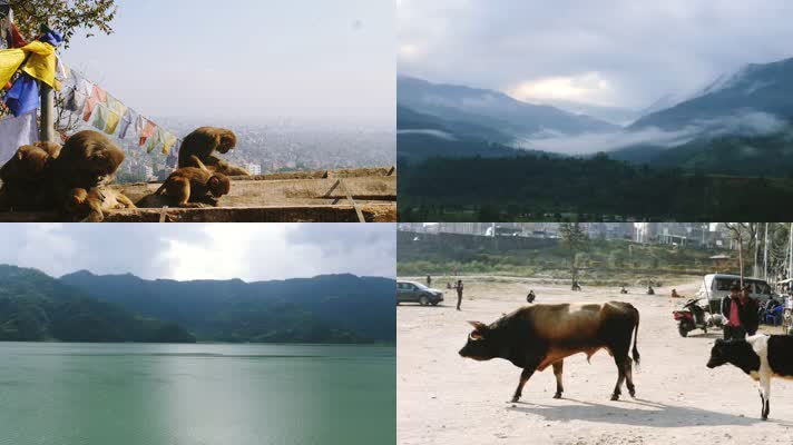 4K亚洲尼泊尔旅游风光宣传片