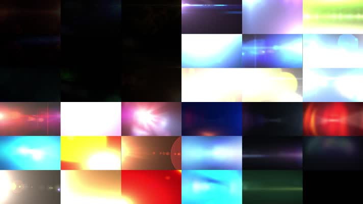 常用闪光补光过渡灯光40款通道