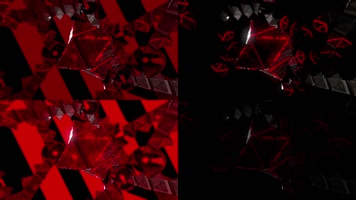 6组三维景灯光闪烁节奏背景