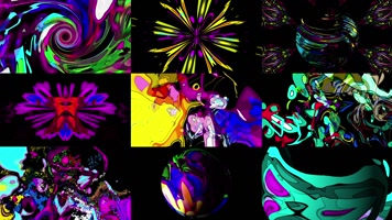 多彩液体霓虹节奏24款