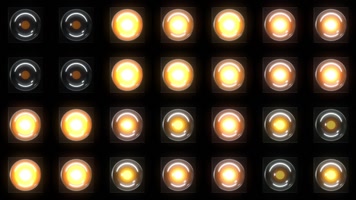 金色LED灯30款合集（无辉光版）