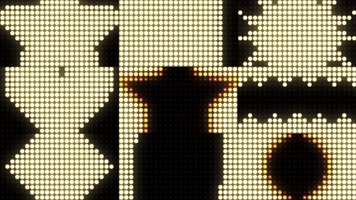 18组灯光灯泡跑马灯VJ