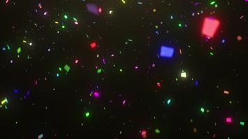 6款彩色心形纸片合集