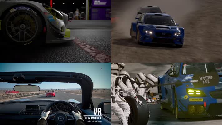 赛车飞车飙车竞速激情赛车CG短片