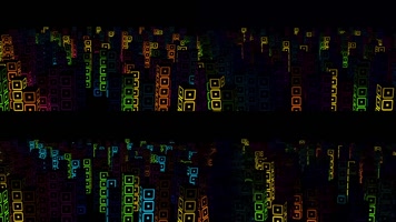 彩色霓虹方块8款