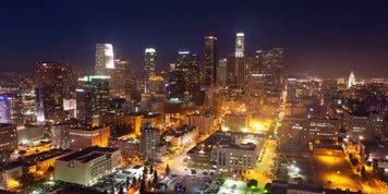 全球繁华城市夜景延迟拍摄