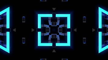 3组时尚潮流光效万花筒背景