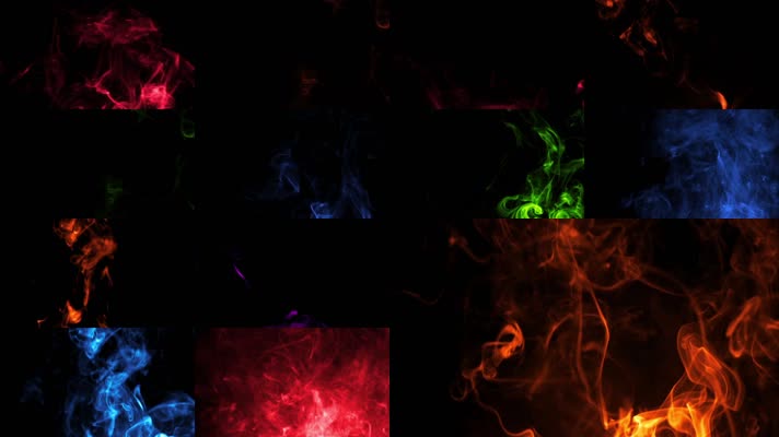 10段彩色迷雾合成专辑