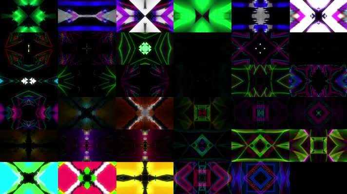 超快节奏频闪灯光 26段