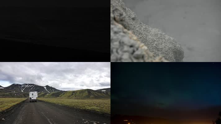 4K冰岛探险之旅奇幻延时美景