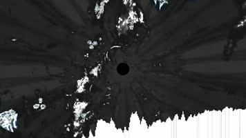 3K黑白抽象图形噪波led背景视频