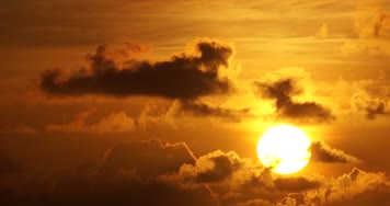 超级唯美日出日落高清延时拍摄