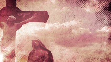 历史感强烈的耶稣十字架